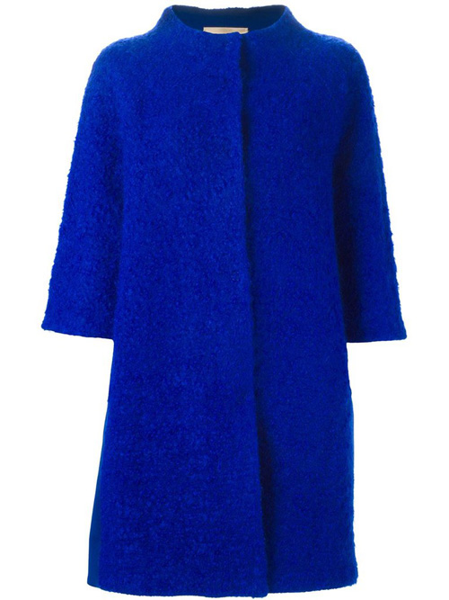 Женское пальто без воротника от ERIKA CAVALLINI SEMI COUTURE
