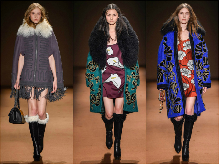 Коллекция женских пальто Andrew Gn осень-зима 2015-2016