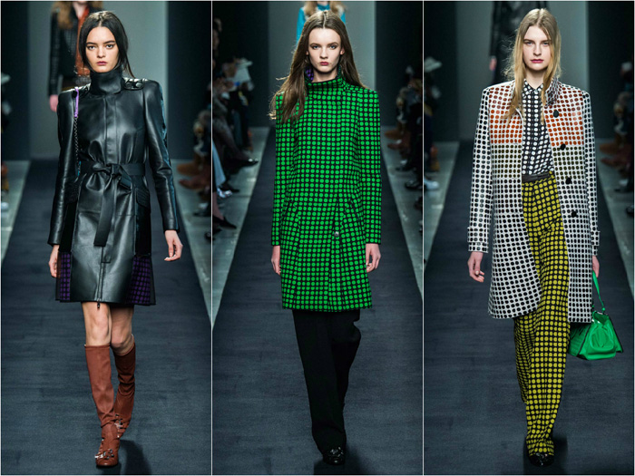 Коллекция женских пальто Bottega Veneta осень-зима 2015-2016