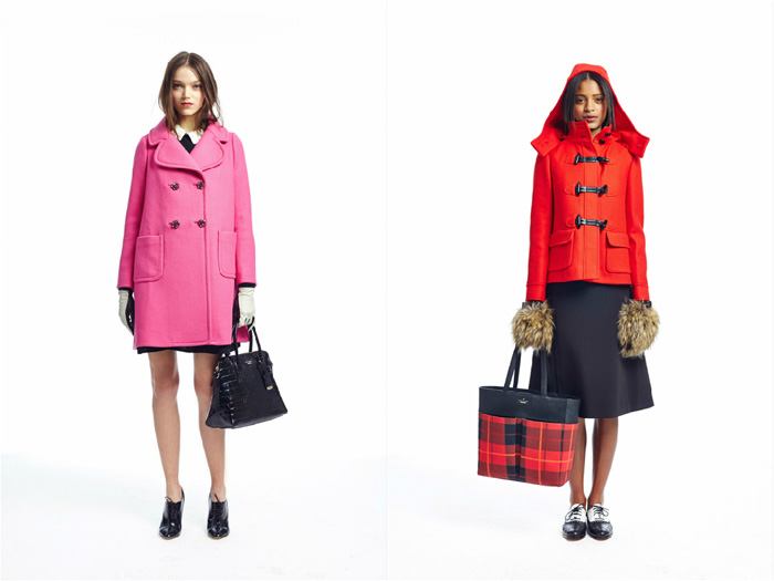 Коллекция женских пальто Kate Spade New York осень-зима 2015-2016
