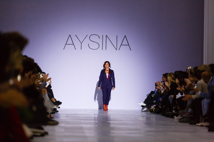 AYSINA коллекция весна/лето 2017 Ukrainian Fashion Week