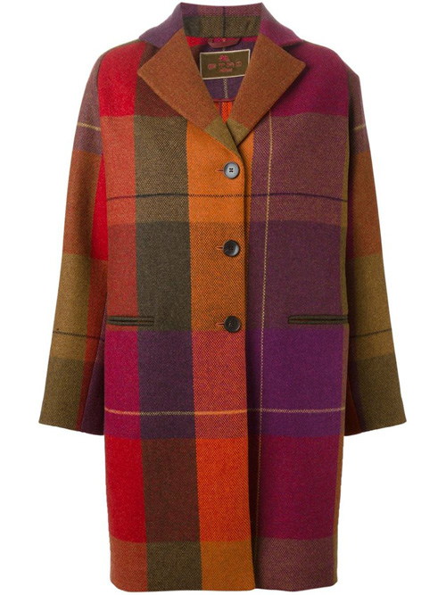 Женское oversize пальто от ETRO