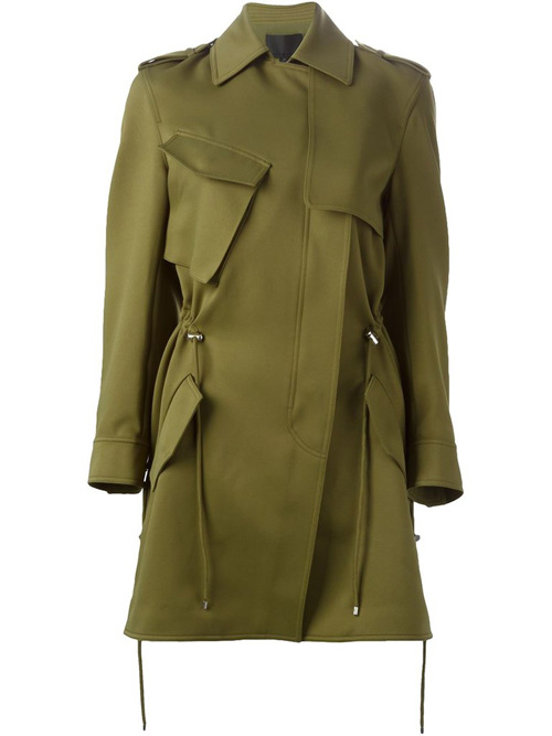 Женское пальто в стиле милитари от ALEXANDER WANG