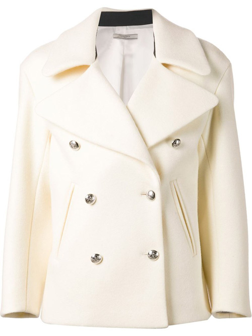 Женское пальто в стиле милитари от BOUCHRA JARRAR