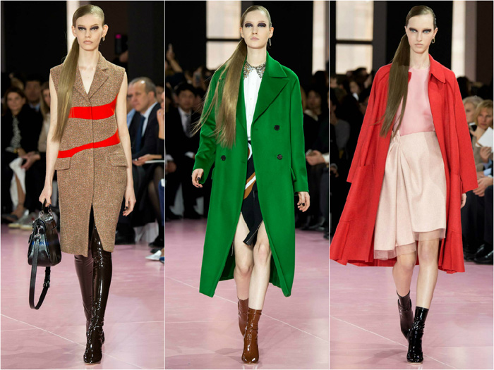 Коллекция женских пальто Christian Dior осень-зима 2015-2016