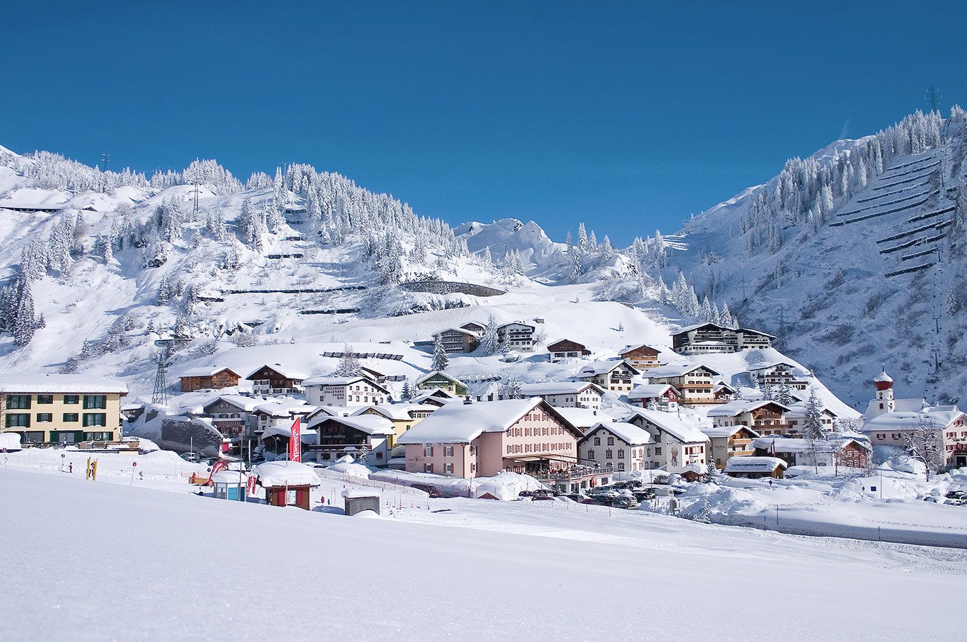 6 горнолыжных курортов. Арльберг Австрия.